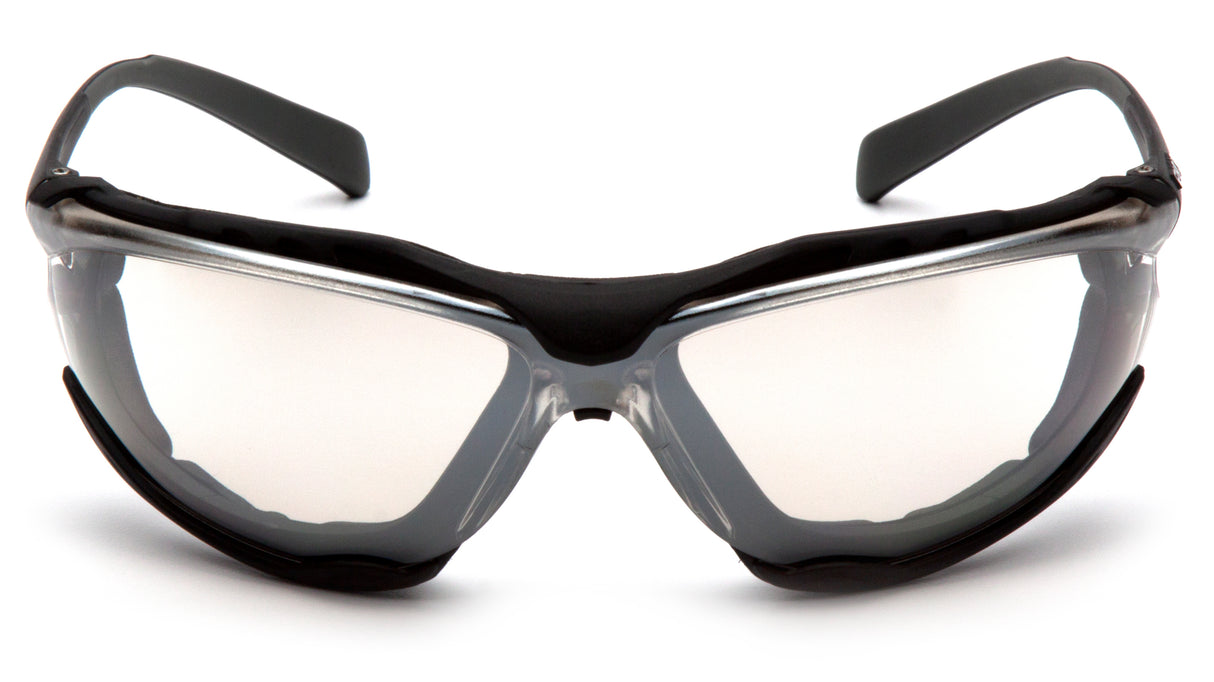 PYRAMEX  Proximity Clear Lens Foam Padded Safety Glasses With H2Max Anti-Fog
