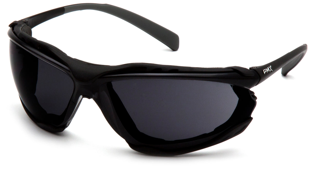PYRAMEX  Proximity Gray Lens Foam Padded Safety Glasses With H2Max Anti-Fog