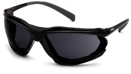 PYRAMEX  Proximity Gray Lens Foam Padded Safety Glasses With H2Max Anti-Fog