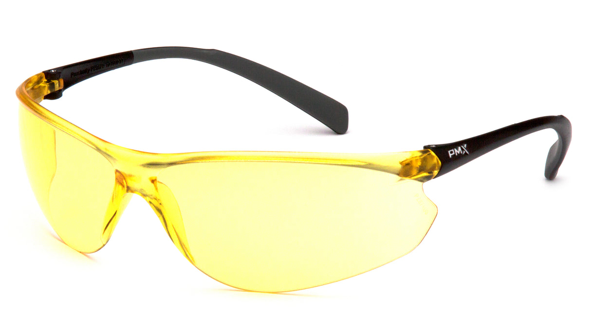 PYRAMEX Proximity Amber Lens Foam Padded Safety Glasses