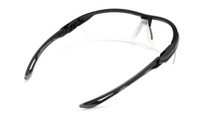 PYRAMEX  TruFlex Half Frame Clear Lens Safety Glasses With H2X Anti-fog
