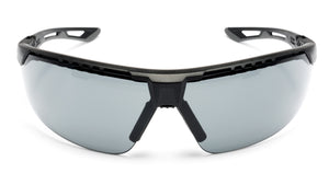 PYRAMEX  TruFlex Half Frame Grey Lens Safety Glasses With H2X Anti-fog
