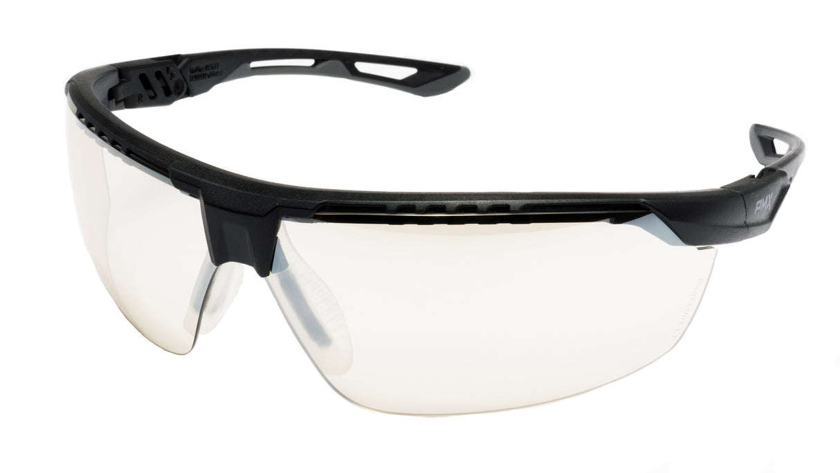 PYRAMEX  TruFlex Half Frame Indoor/Outdoor Lens Safety Glasses With H2X Anti-fog
