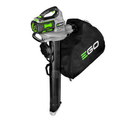 EGO LV5005 POWER+ Leaf Vacuum and Mulcher with 500 CFM Blower, Includes 6.0Ah Battery and 320W Charger