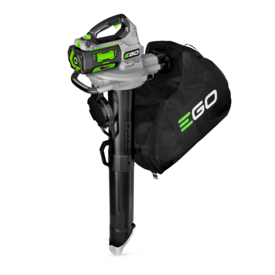 EGO LV5005 POWER+ Leaf Vacuum and Mulcher with 500 CFM Blower, Includes 6.0Ah Battery and 320W Charger