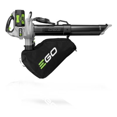 EGO LV5005 POWER+ Leaf Vacuum and Mulcher with 500 CFM Blower, Includes 6.0Ah Battery and 320W Charger