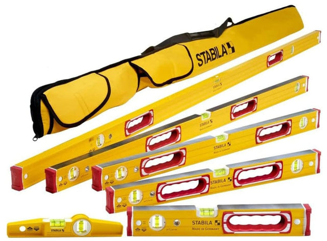Stabila 78396 Type 96 M Magnetic 6-Level Set with Case