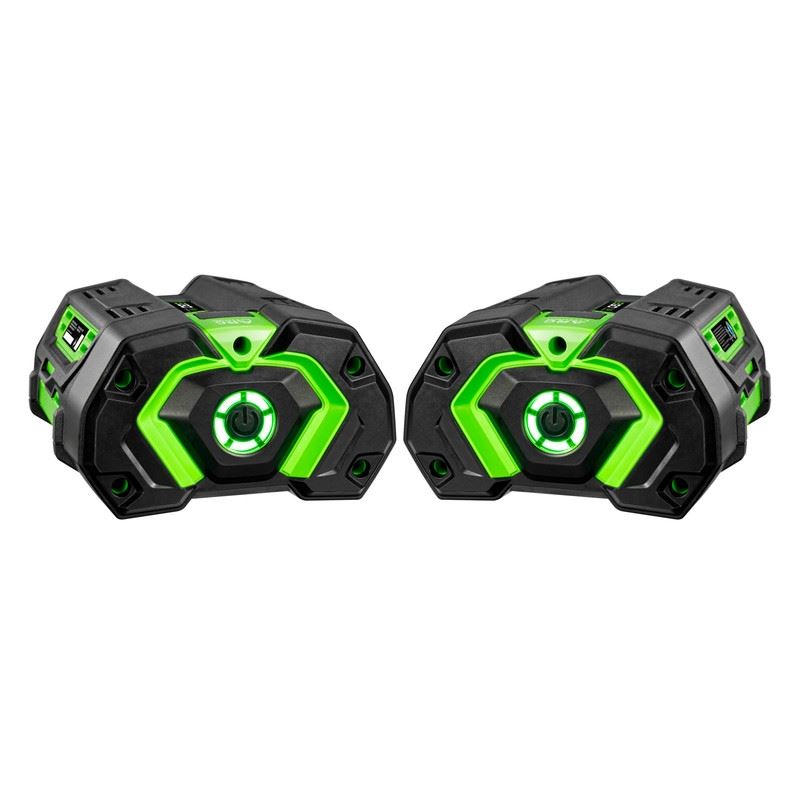 EGO BA2800T-2 POWER+ 5.0 AMP HOUR BATTERY WITH FUEL GAUGE - 2 PACK