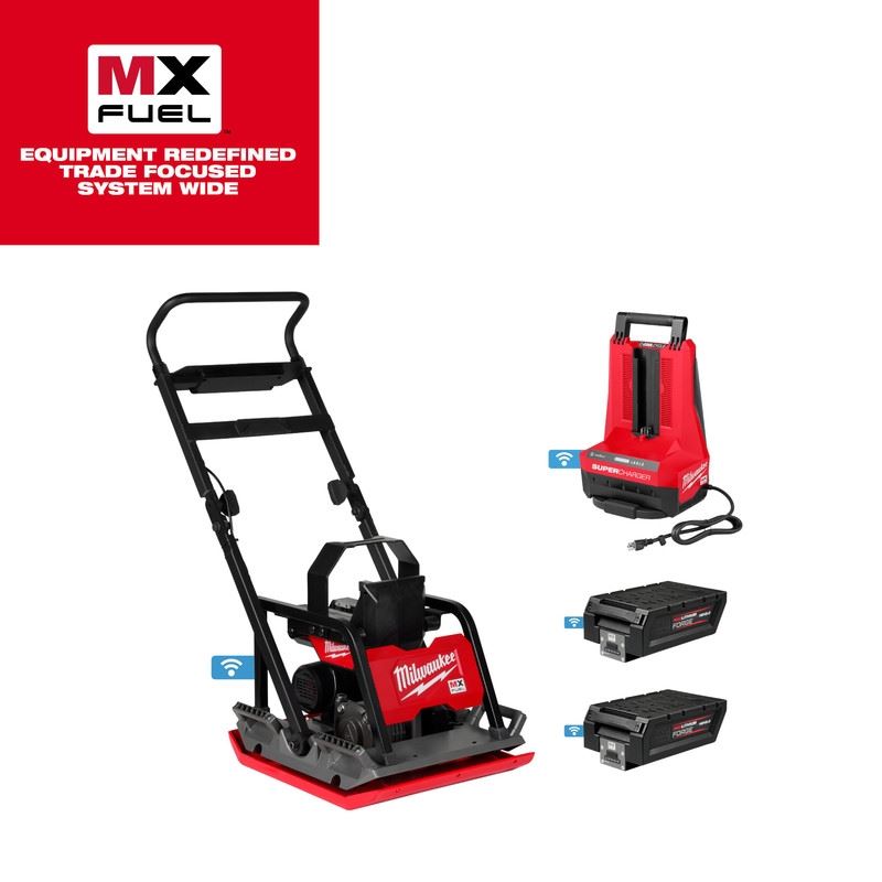 Milwaukee MXF220-2HD MX FUEL 20in Plate Compactor Kit