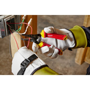 Milwaukee 48-22-2214 1000V Insulated 10-20 AWG Wire Stripper and Cutter