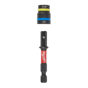 Milwaukee 49-66-4543 SHOCKWAVE 5/16in - 3/8in Impact Duty QUIK CLEAR 2-in-1 Magnetic Nut Drivers