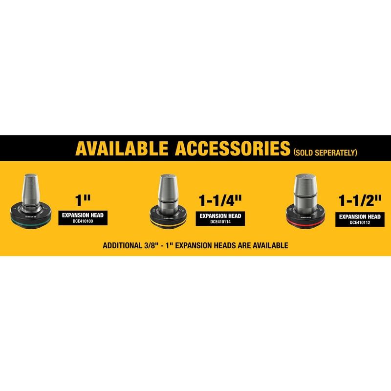 DEWALT DCE410B 20V MAX XR 1-1/2" PEX Expander (Bare Tool)