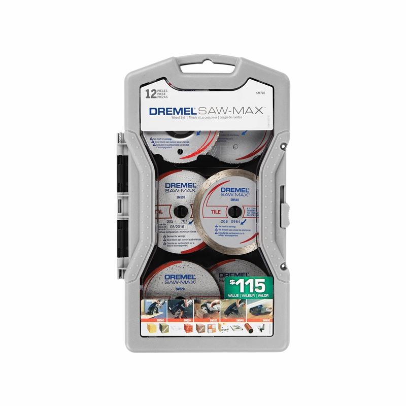 Dremel | SM710 Contains Twelve Genuine Saw-Max Cutting Wheels.