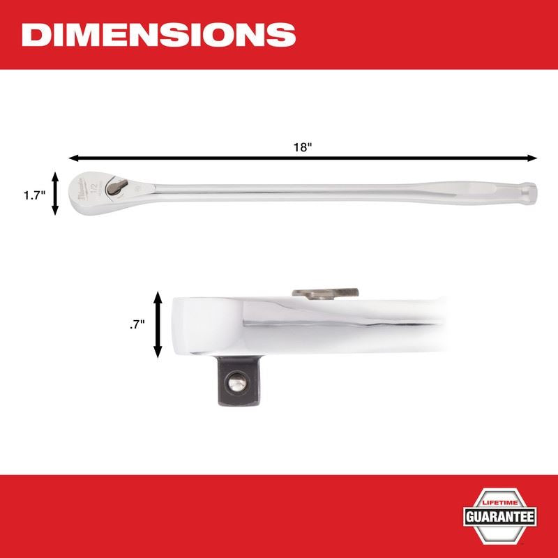 Milwaukee 48-22-9050 1/2in Drive 18in Ratchet