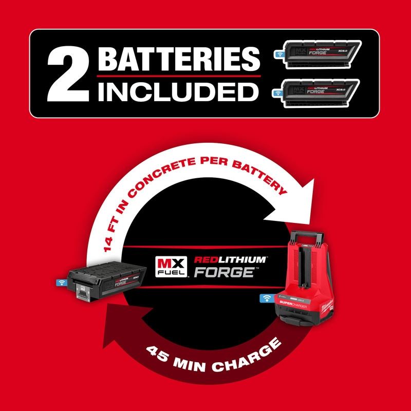 Milwaukee MXF315-2XC MX FUEL 14in Cut-Off Saw w/ RAPIDSTOP Kit