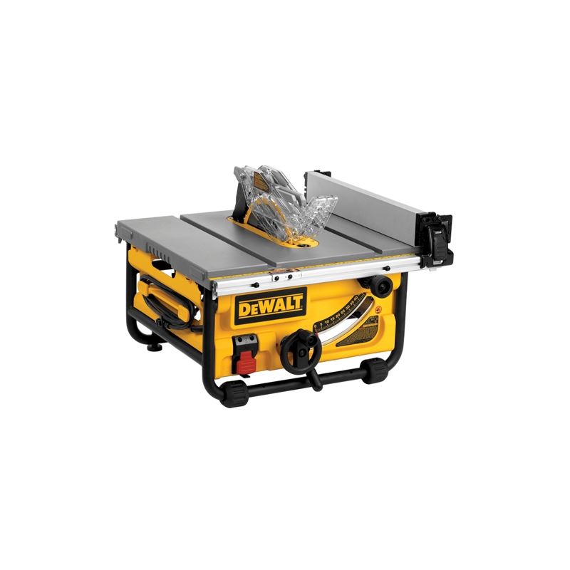 DEWALT | DWE7480 10" Compact Job Site Table Saw with Site-Pro Modular Guarding System
