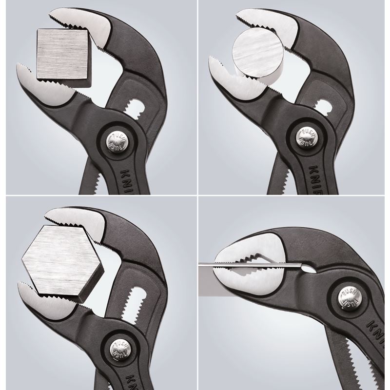 KNIPEX 00 20 72 V06 2 Pc Mini Pliers in Belt Pouch - Cobra and Needle-Nose