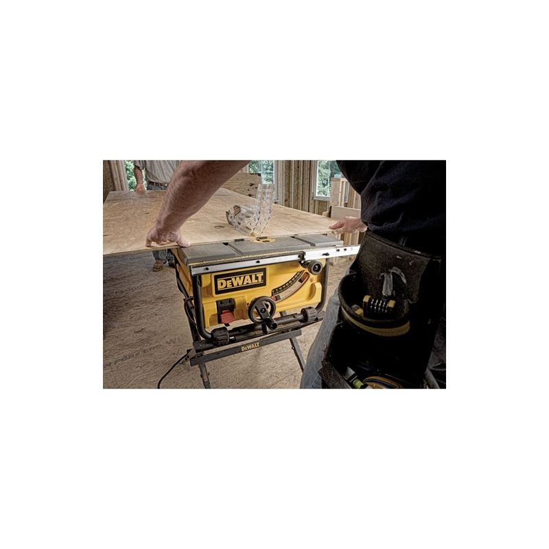 DEWALT | DWE7480 10" Compact Job Site Table Saw with Site-Pro Modular Guarding System