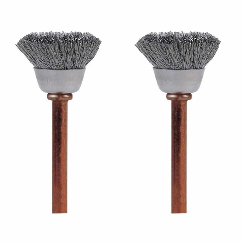 Dremel | 531-02 1/2 In. Stainless Steel Brushes (2 Pack)