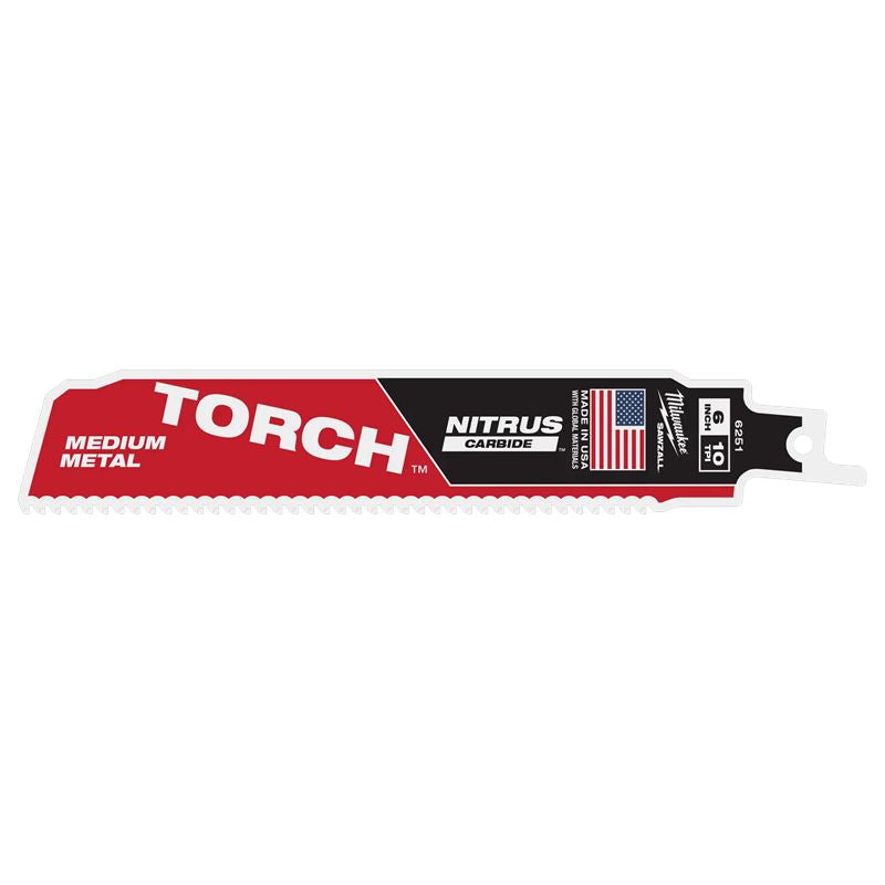 Milwaukee | 48-00-6251 Nitrus CARBIDE Teeth For Medium Metal 6 in 1 pk
