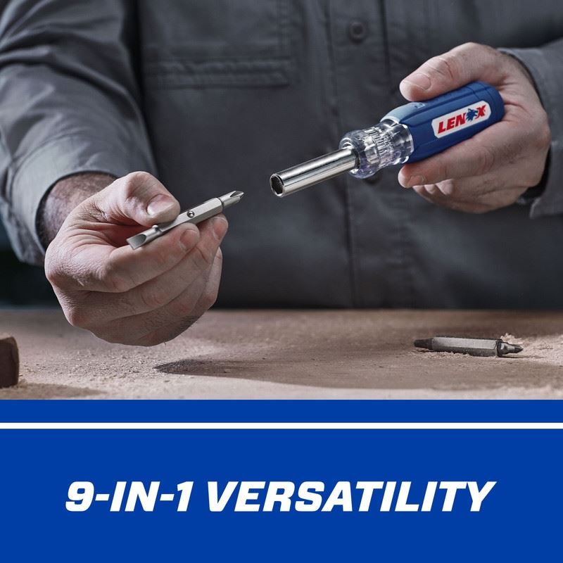 LENOX LXHT68000 9-IN-1 Multi-Bit Screwdriver