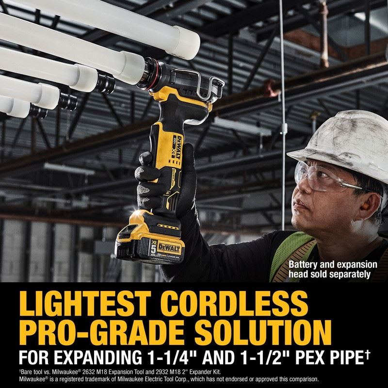 DEWALT DCE410B 20V MAX XR 1-1/2" PEX Expander (Bare Tool)