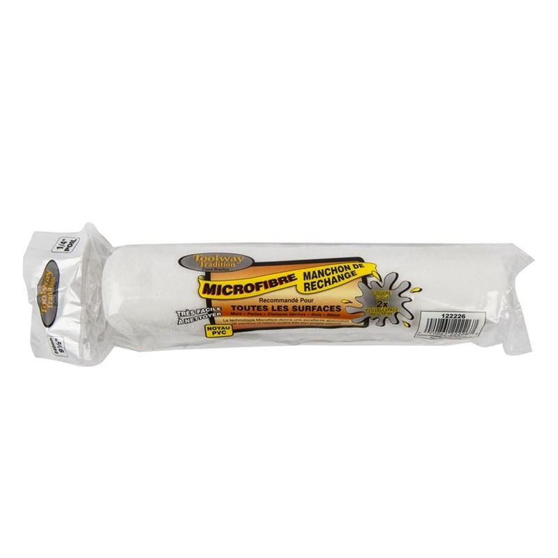 Toolway 122226 Lint Free 9-1/2in Paint Roller  - Microfibre