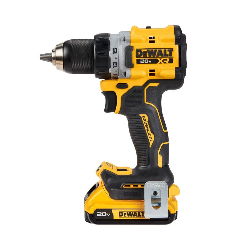 DEWALT DCD800D2 20V MAX XR Brushless Cordless 1/2 in. Drill/Driver Kit