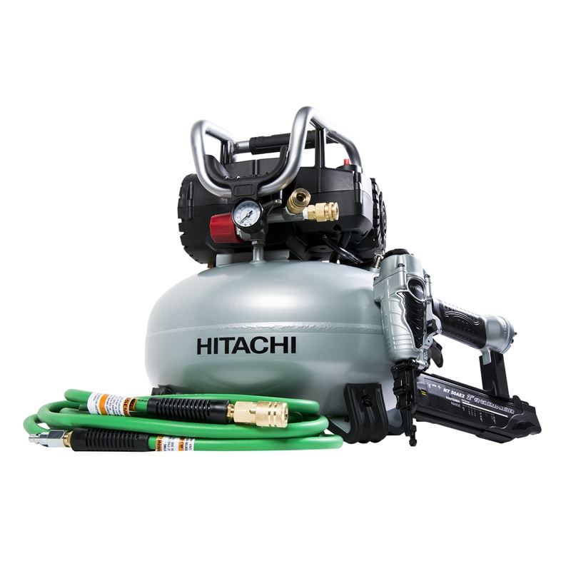 Hitachi KNT50AB Compressor and Nailer Finish Kit