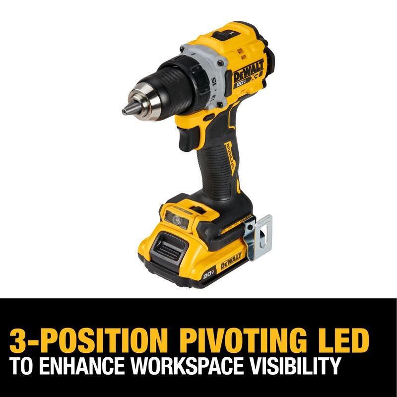 DEWALT DCK248D2 DEWALT 20V MAX* XR Brushless Cordless 1/2 in. Drill/Driver and 1/4 in. Impact Driver Kit