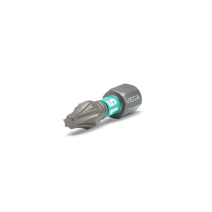 Impactech Torx 15 Insert Bit x 1" - Carded 5pc