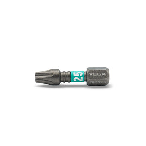 Impactech Torx 25 Insert Bit x 1" - Carded 5pc