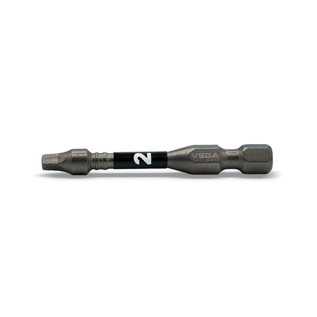 Impactech Square #2 Power Bit x 2" - Carded 5pc