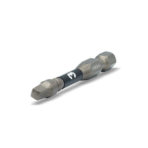 Impactech Square #3 Power Bit x 2" - Carded 5pc