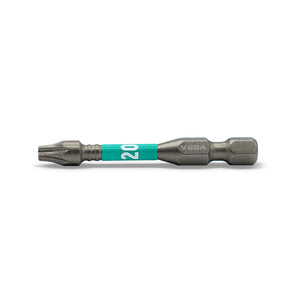 Impactech TORX 20 Power Bit x 2" - Carded 5pc