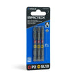 Impactech P2 + SL10 Double End Power Bit x 2-9/16" - Carded 3pc