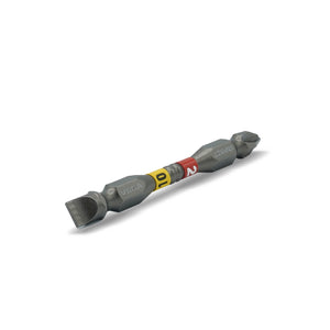 Impactech P2 + SQ2 Double End Power Bit x 2-9/16" - Plastic Case 10pc