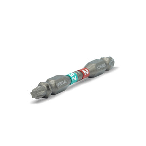 Impactech P2 + T25 Double End Power Bit x 2-9/16" - Carded 3pc