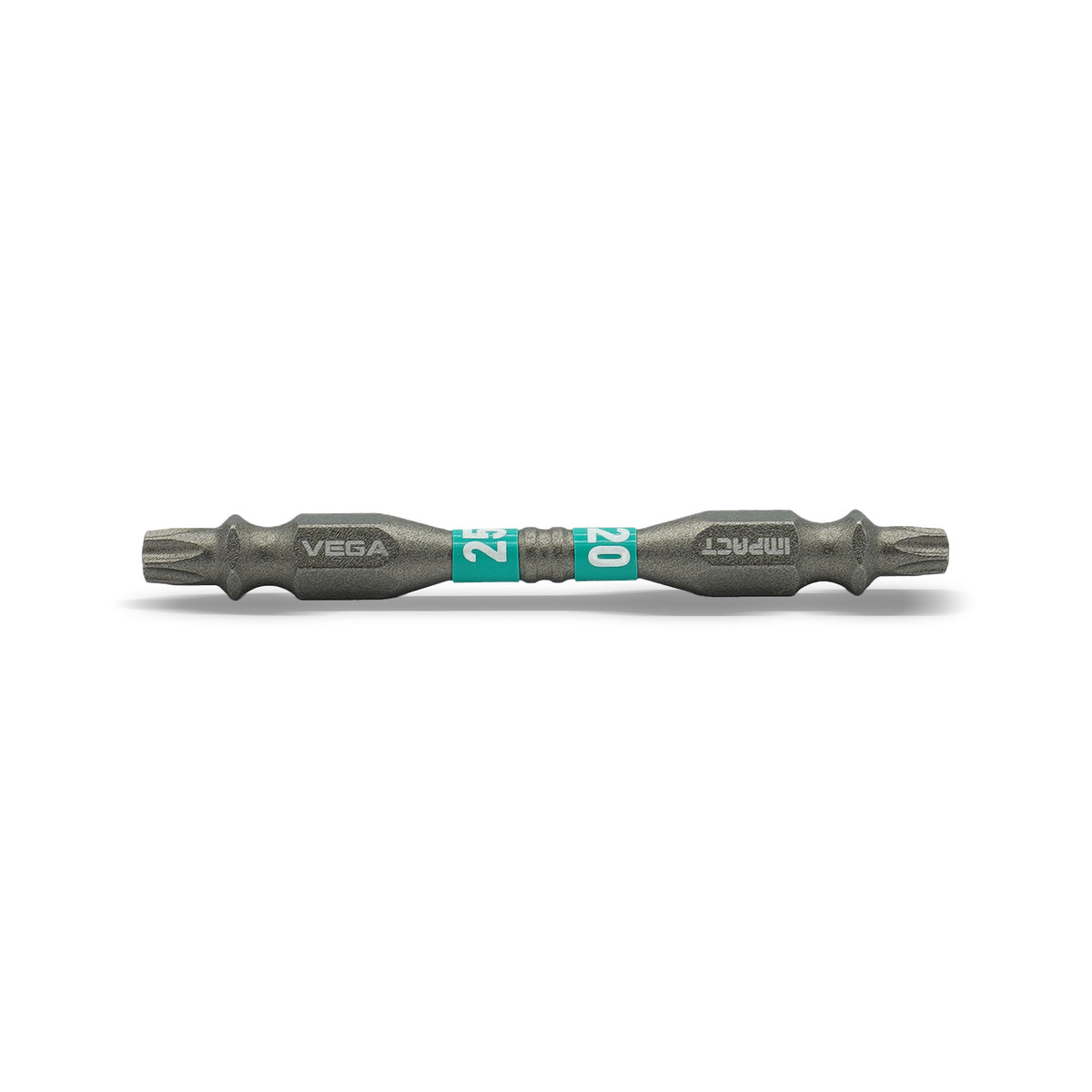 Impactech T20 + T25 Double End Power Bit x 2-9/16" - Carded 3pc