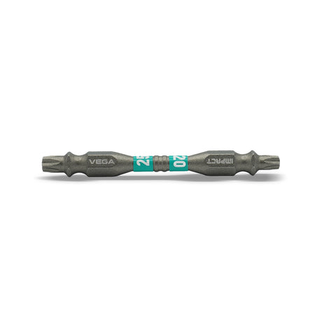 Impactech T20 + T25 Double End Power Bit x 2-9/16" - Carded 3pc