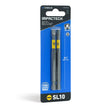 Impactech Slotted #10 Power Bit x 3-1/2" - Carded 2pc
