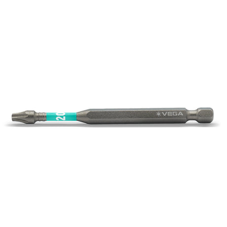 Impactech Torx T20 Power Bit x 3-1/2" - Carded 2pc