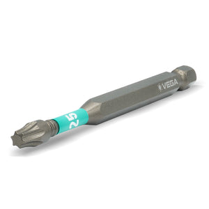 Impactech Torx T25 Power Bit x 3-1/2" - Carded 2pc