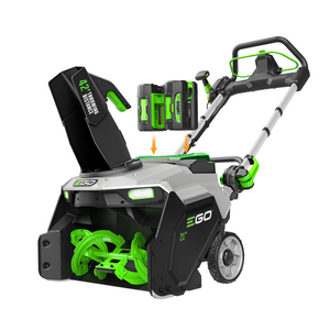 EGO SNT2122 21" Single-Stage Snow Blower with Peak Power™ with 2 x 4.0Ah Batteries and 320W Charger