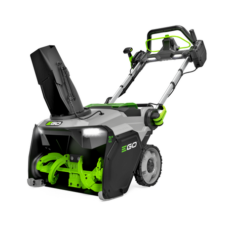 EGO SNT2134 POWER+ 21" Single-Stage Snow Blower with Peak Power™ with 2 x 6.0Ah Batteries and Dual Port Charger