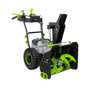 EGO SNT2405 POWER+ 24 in. Self-Propelled 2-Stage Snow Blower with Peak Power™ and 2 x 7.5 Batteries and Dual Port Charger