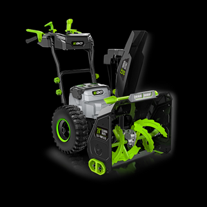 EGO SNT2405 POWER+ 24 in. Self-Propelled 2-Stage Snow Blower with Peak Power™ and 2 x 7.5 Batteries and Dual Port Charger