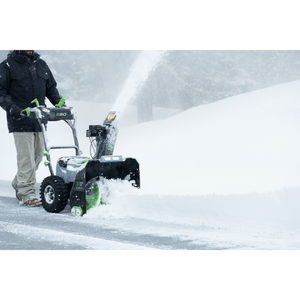 EGO SNT2405 POWER+ 24 in. Self-Propelled 2-Stage Snow Blower with Peak Power™ and 2 x 7.5 Batteries and Dual Port Charger
