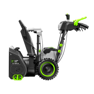 EGO SNT2416 POWER+ 24 in. Self-Propelled 2-Stage XP  Snow Blower with Peak Power™ and 2 x  10.0 Ah Batteries and Dual Port Charger