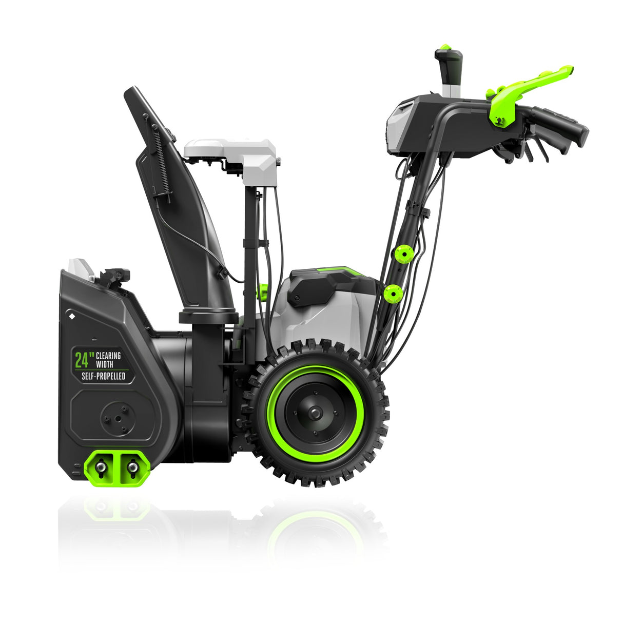 EGO SNT2416 POWER+ 24 in. Self-Propelled 2-Stage XP  Snow Blower with Peak Power™ and 2 x  10.0 Ah Batteries and Dual Port Charger